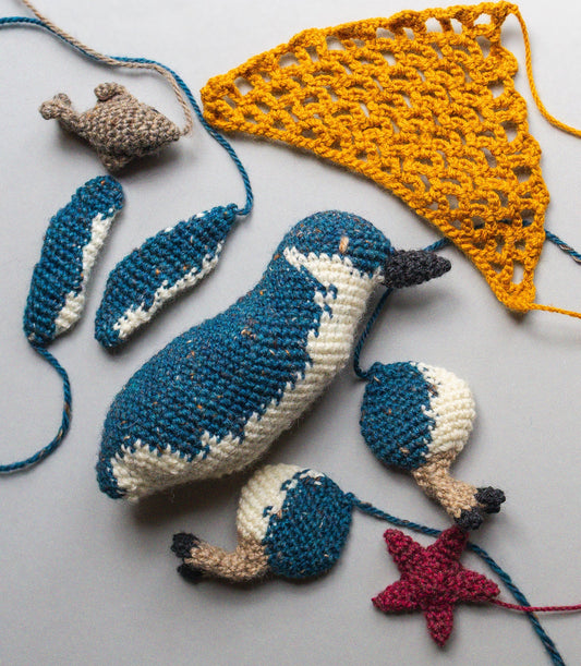 Detailed Amigurumi toy made from an advanced crochet pattern.