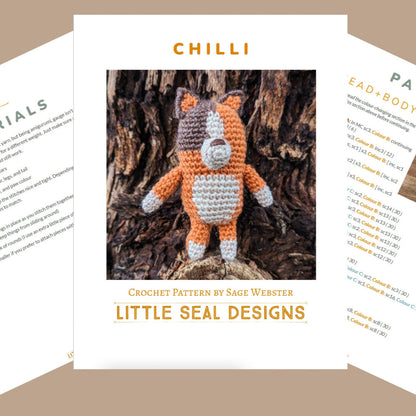 Chilli! Bluey-Inspired Waldorf Doll