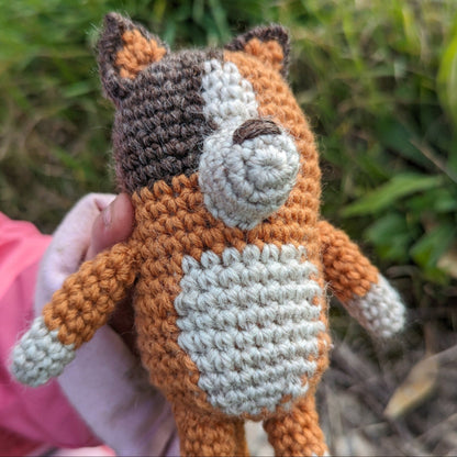 Chilli! Bluey-Inspired Waldorf Doll